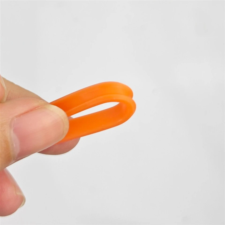 Orange Silicone Custom-Shaped Gasket factory